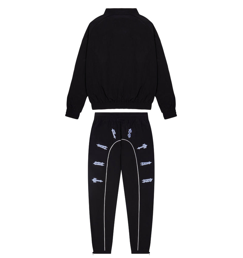 Irongate Shell Track Bottoms 2.0 - Black/Cashmere Blue