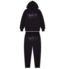 Decoded Hooded Gel Tracksuit - Black