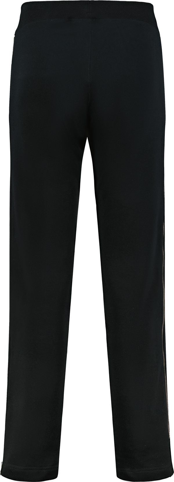 Women’s Script Zip Leg Jogging Bottoms - Black/Turquoise