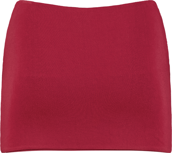 Women's Irongate T Belt Mini Skirt - Red