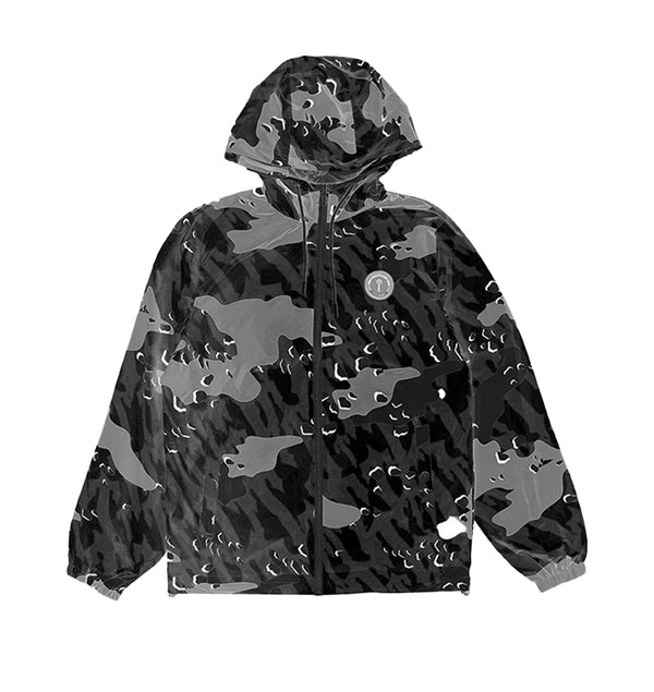 Decoded Camo Windbreaker - Black Camo