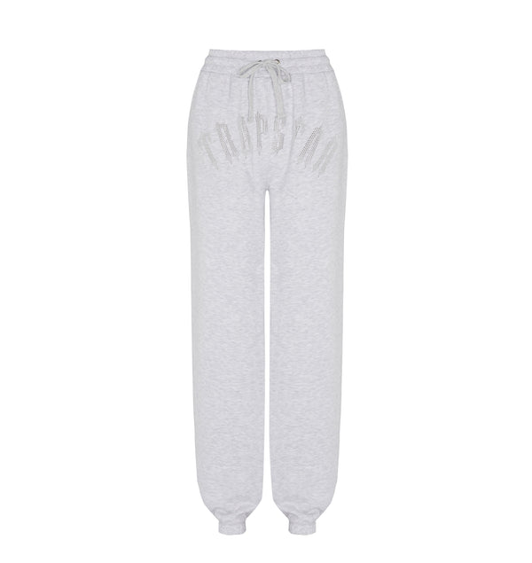 Women's Irongate Stud Loose Fit Jogging Bottoms - Grey