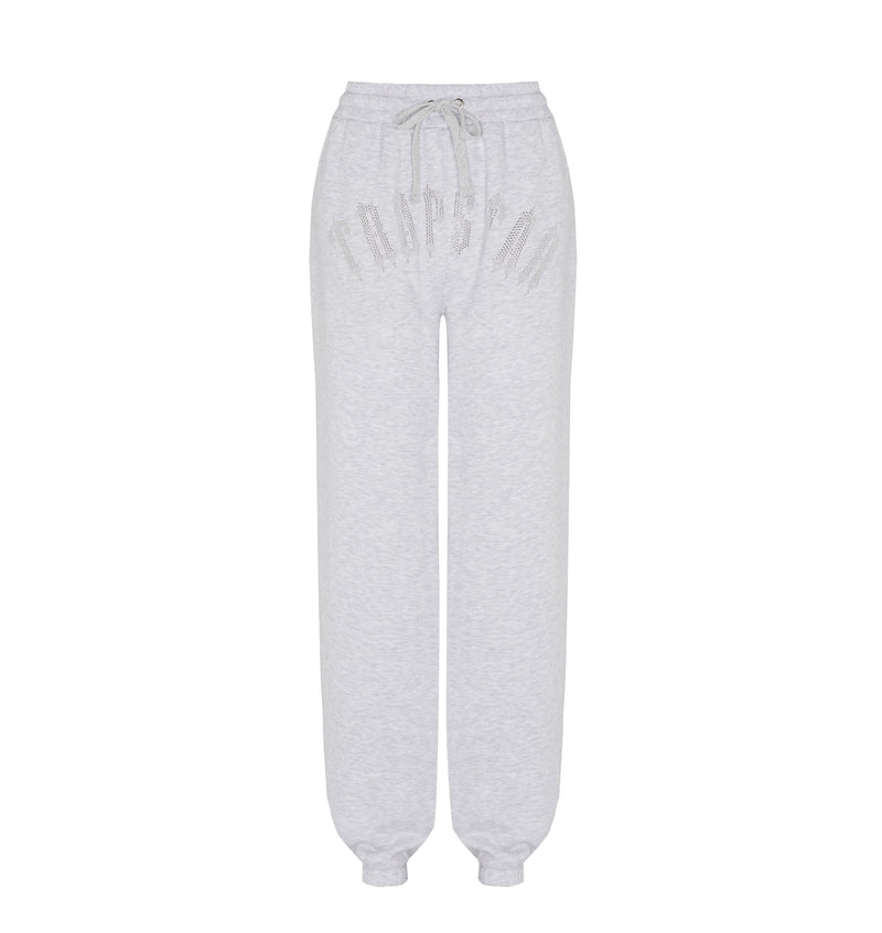 Women's Irongate Stud Loose Fit Jogging Bottoms - Grey