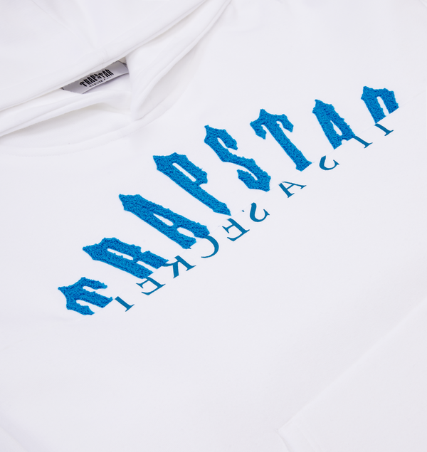 De-Con Arch Hoodie - White/Blue