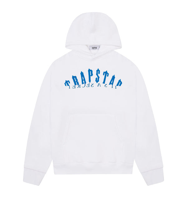 De-Con Arch Hoodie - White/Blue