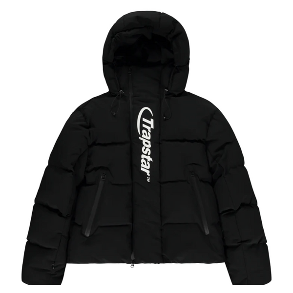 TRAPSTAR HYPERDRIVE TECHNICAL PUFFER BLACK JACKET