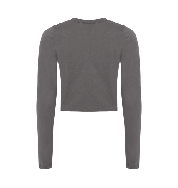 Women's Hyperdrive Cropped Long Sleeve Top - Tornado Grey