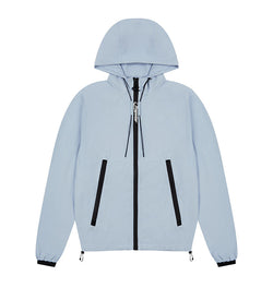 Hyperdrive Embossed Windbreaker - Cashmere Blue