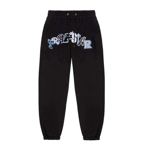 Wildcard Jogging Bottoms - Black/Blue