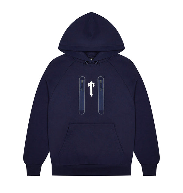 Irongate T Trap Fleece Hoodie - Navy