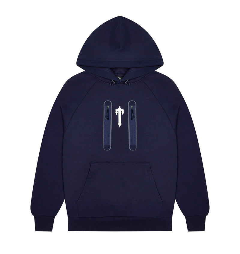 Irongate T Trap Fleece Hoodie - Navy