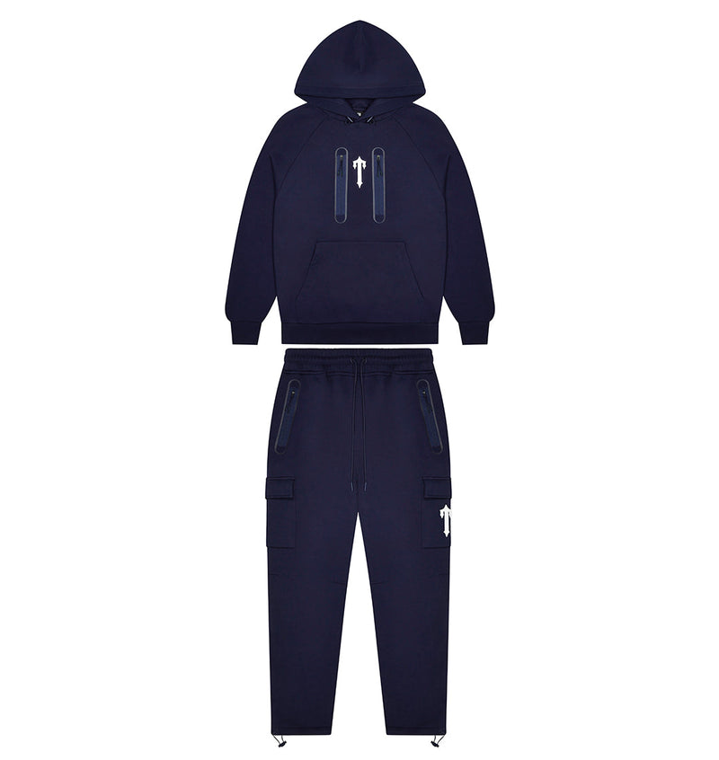 Irongate T Trap Fleece Hoodie - Navy