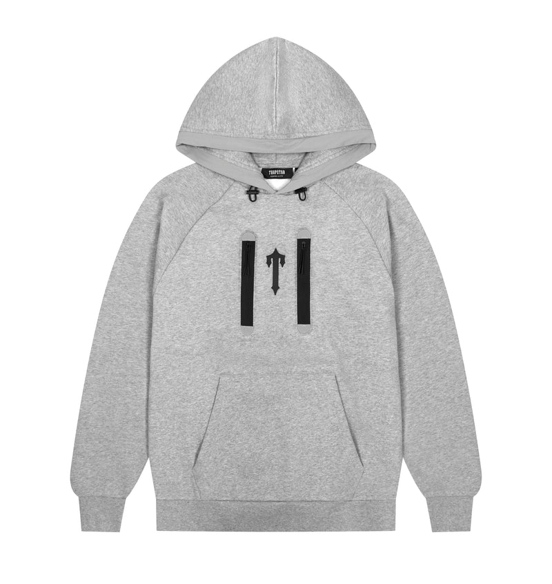 Irongate T Trap Fleece Hoodie - Grey