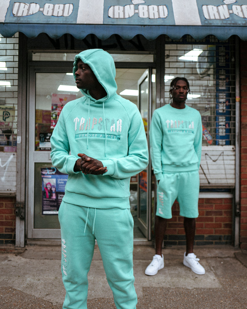 Chenille Decoded 2.0 Hoodie - Teal