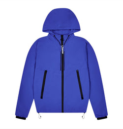 Hyperdrive Embossed Windbreaker - Dazzling Blue