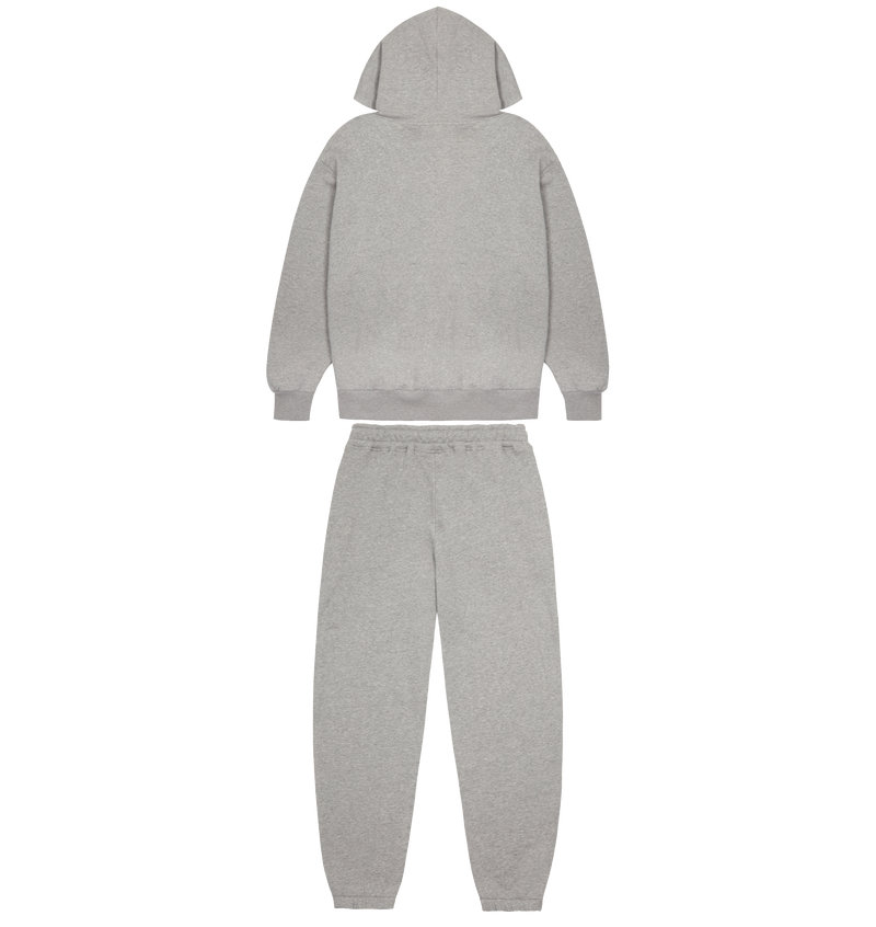 Wildcard Chenille Hoodie Tracksuit - Grey Monochrome Edition