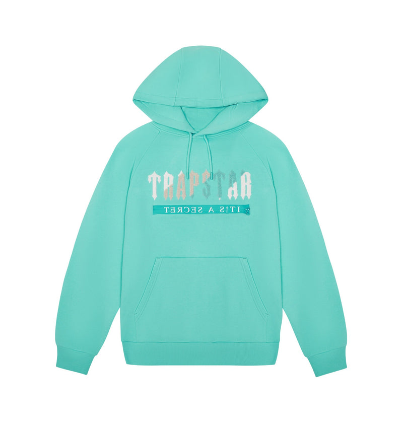 Chenille Decoded 2.0 Hoodie - Teal