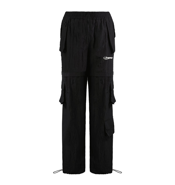 Women's Hyperdrive Ripstop Utility Cargos - Black/White