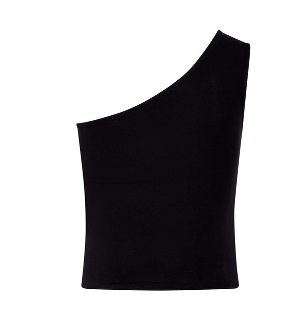 Women’s Hyperdrive One Shoulder Vest - Black/Pink