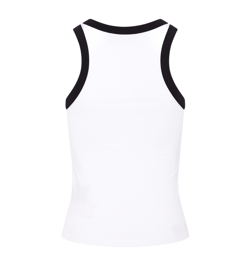 Women's Trapstar Racer Vest - White/Black