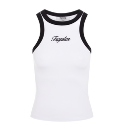 Women's Trapstar Racer Vest - White/Black