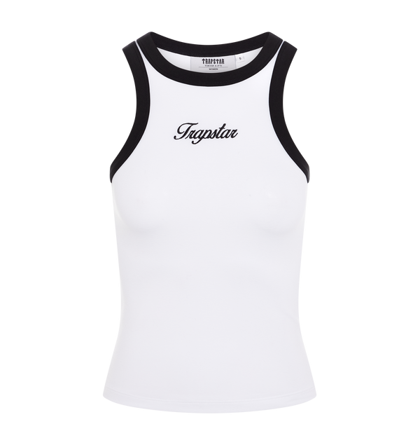 Women's Trapstar Racer Vest - White/Black