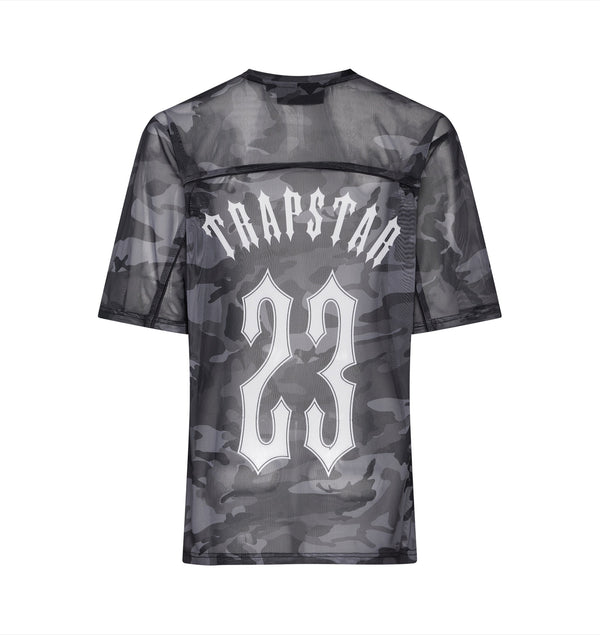 Women's Irongate Mesh Football Jersey - Black Camo