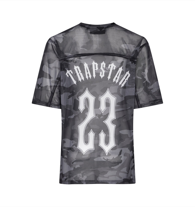 Women's Irongate Mesh Football Jersey - Black Camo