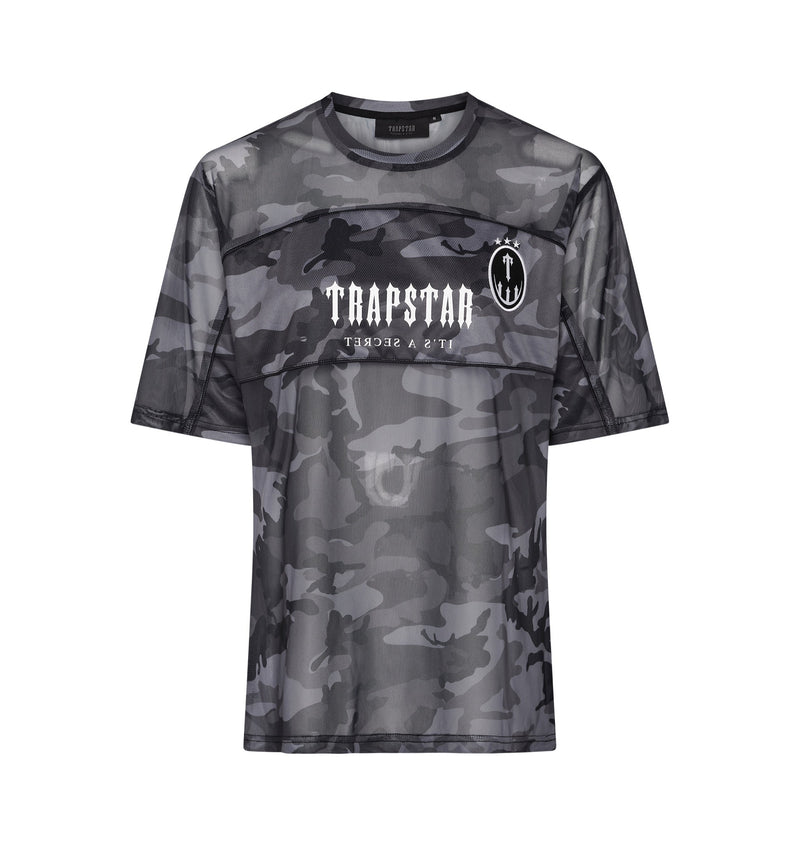 Women's Irongate Mesh Football Jersey - Black Camo