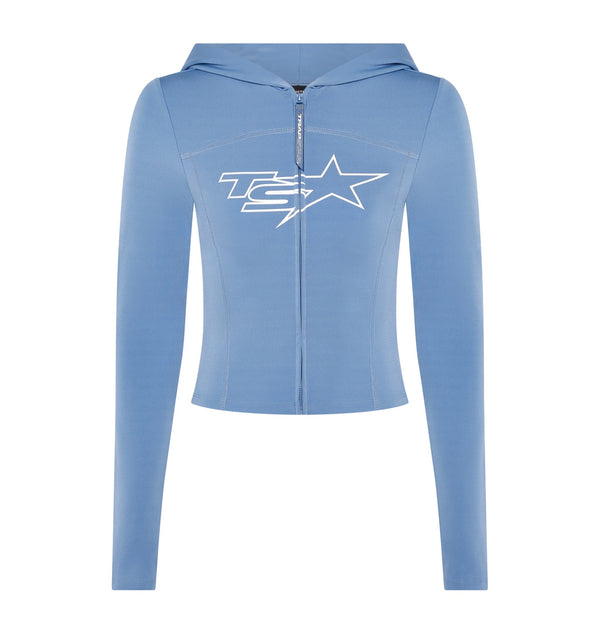 Women's TS-Star Zip Top - Blue