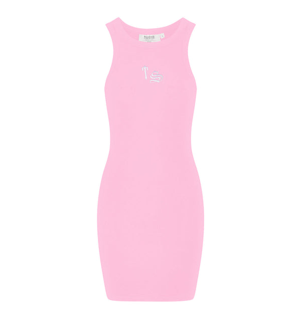 Women's Script Racer Dress - Pink