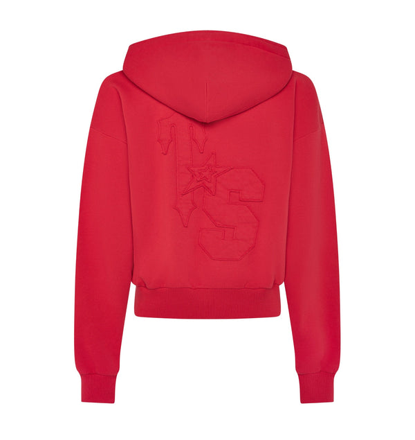 Women’s TS-Star Zip Up Track Top - Red