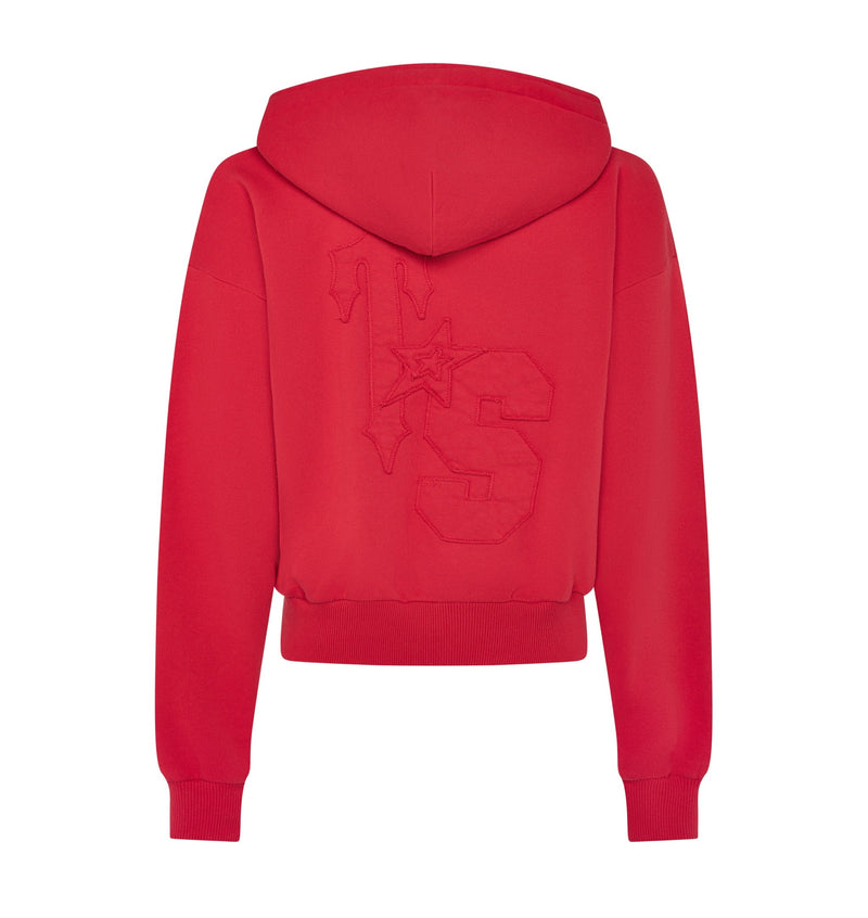 Women’s TS-Star Zip Up Track Top - Red