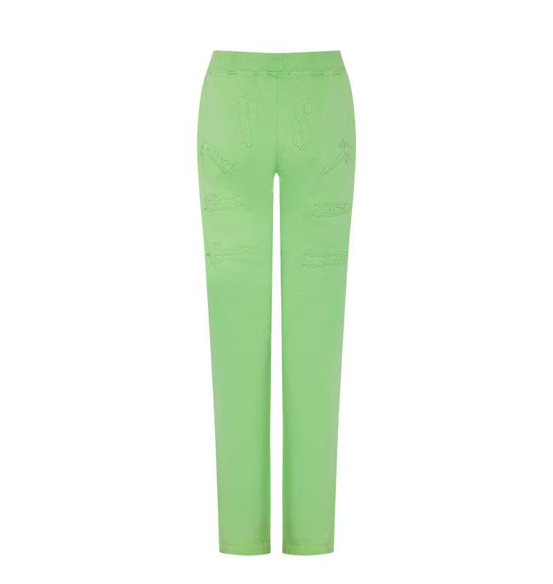 Women's Irongate Split Leg Jogging Bottoms - Green