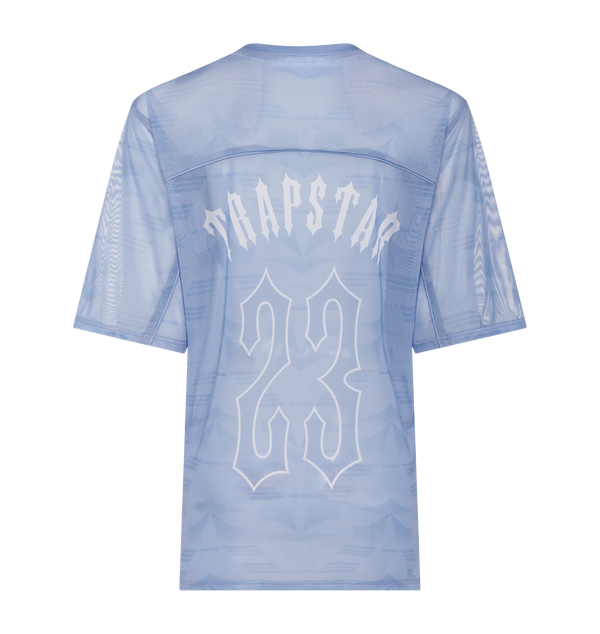 Women's Irongate Mesh Football Jersey - Cashmere Blue