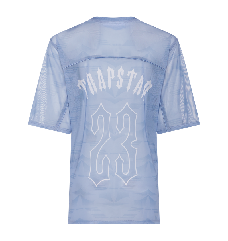 Women's Irongate Mesh Football Jersey - Cashmere Blue