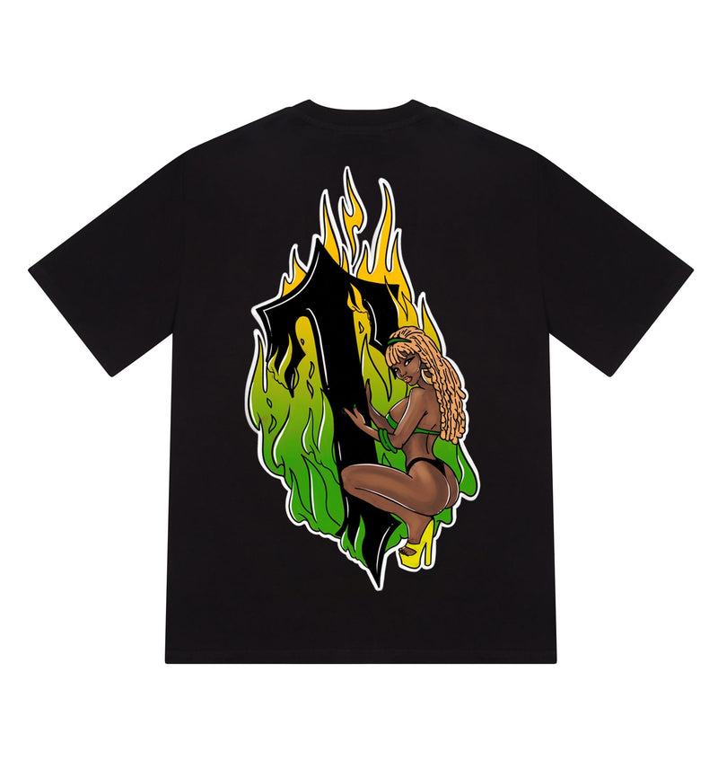 Irongate Arch Tee - Black/Carnival Edition