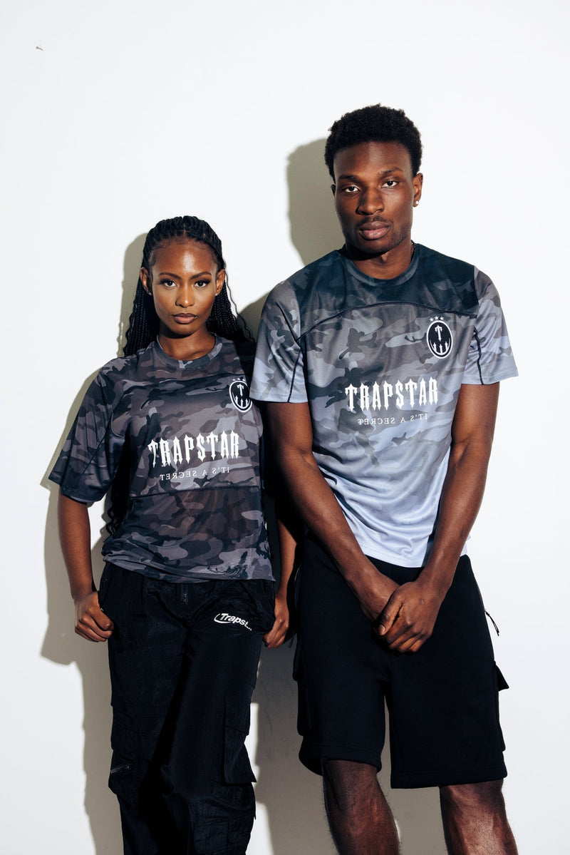 Women's Irongate Mesh Football Jersey - Black Camo