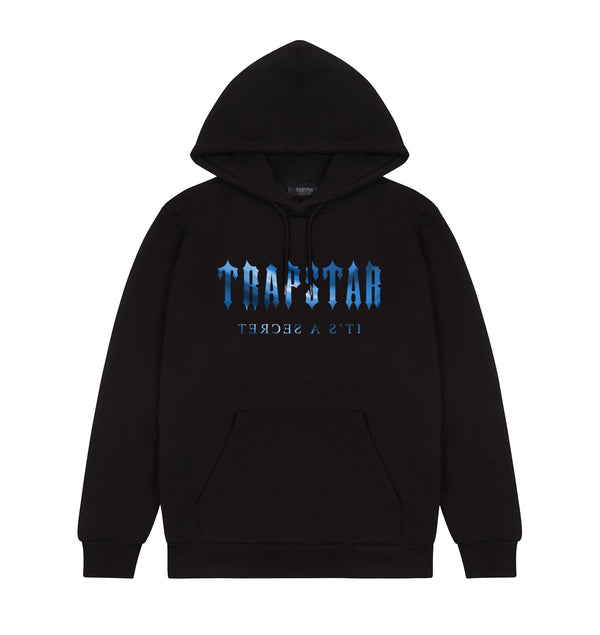 Trapstar Decoded Hoodie - Black/Electric Edition