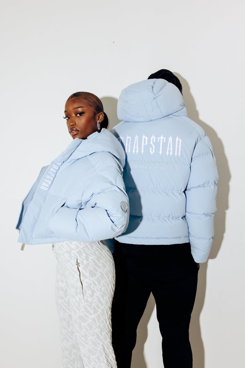 Women's Decoded 2.0 Hooded Puffer - Ice Blue