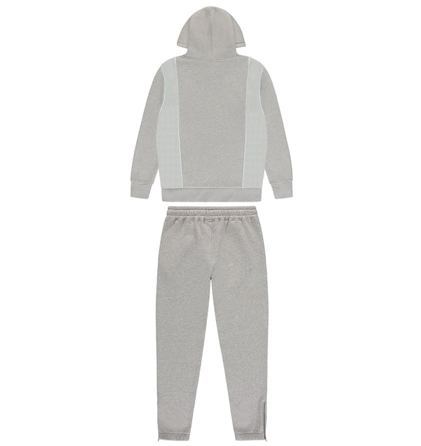 Shooters Technical Hoodie Tracksuit - Grey/Blue