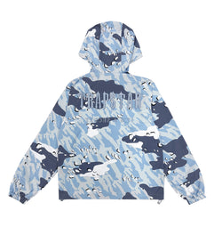 Decoded Camo Windbreaker - Blue Camo