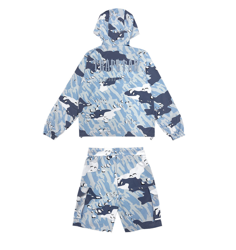 Decoded Camo Windbreaker - Blue Camo