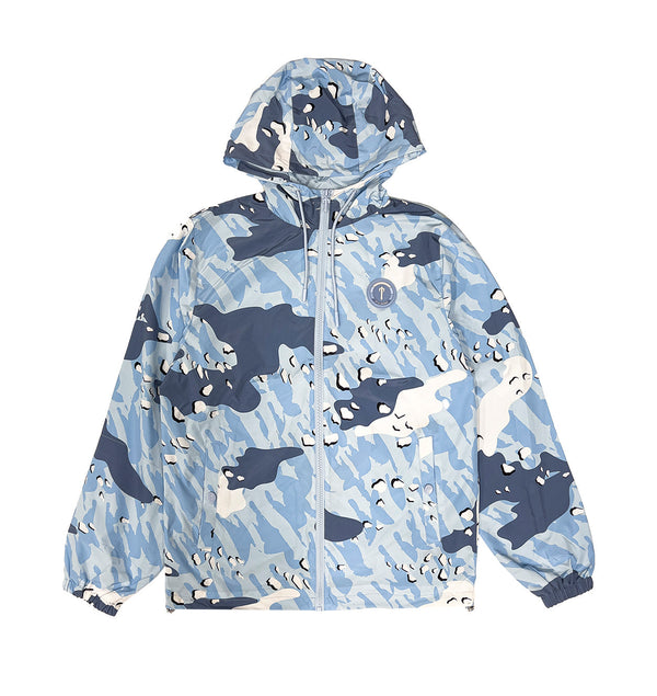 Decoded Camo Windbreaker - Blue Camo